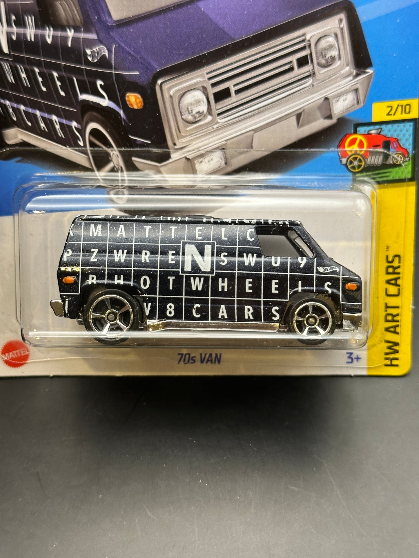 HOT WHEELS - 70s VAN (2023) - HW ART CARS 2/10