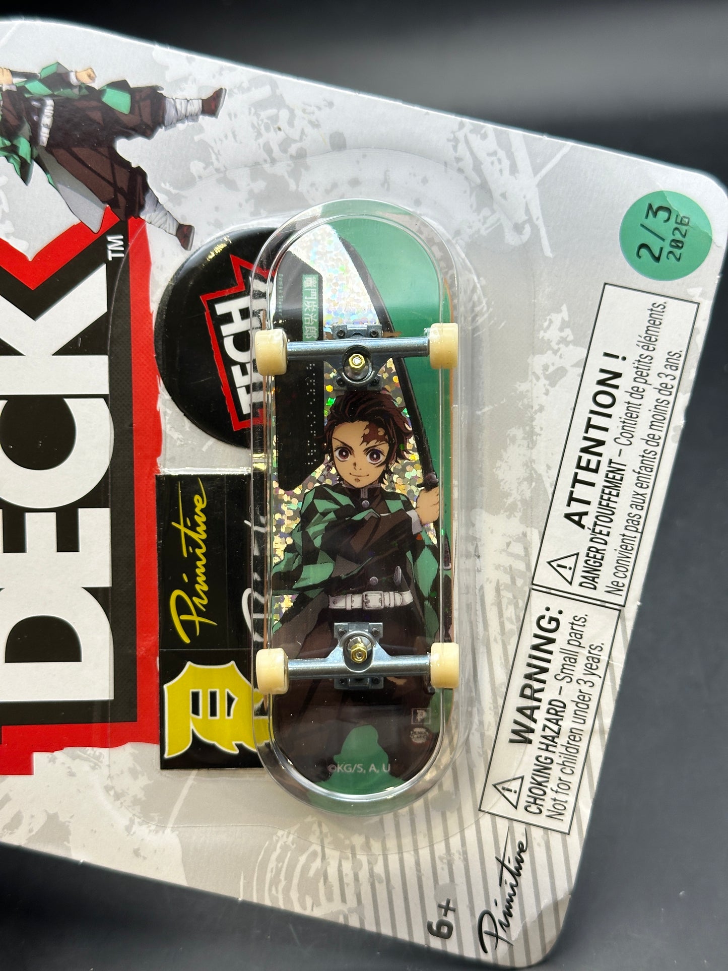 TECH DECK - DEMON SLAYER (2026) - 2/3 - SKATEBOARD - FINGERBOARD
