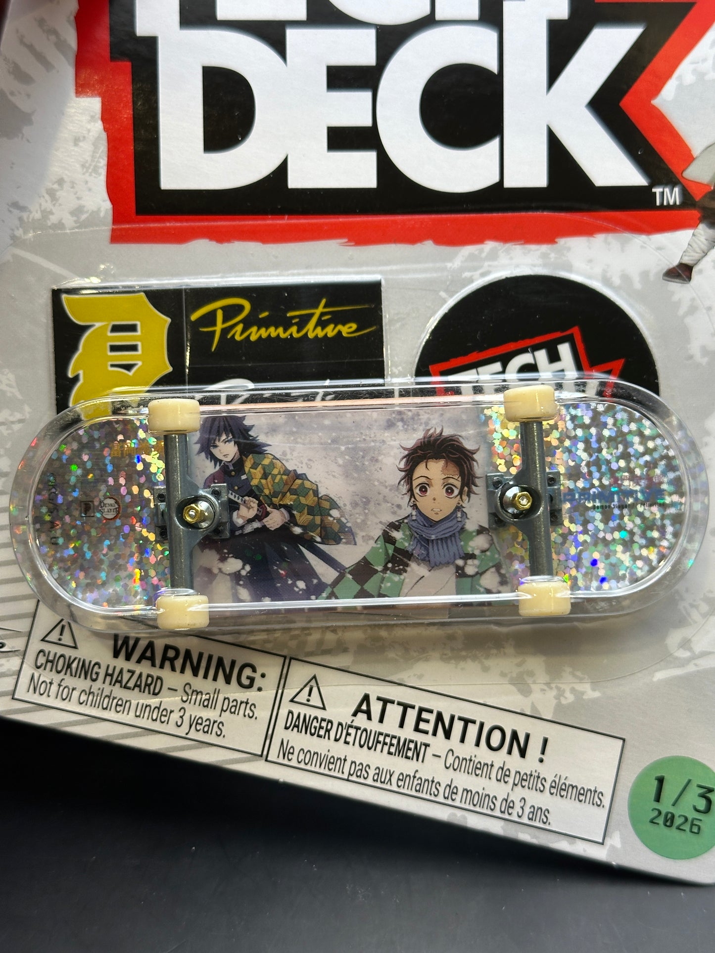 TECH DECK - DEMON SLAYER (2026) - 1/3 - SKATEBOARD - FINGERBOARD