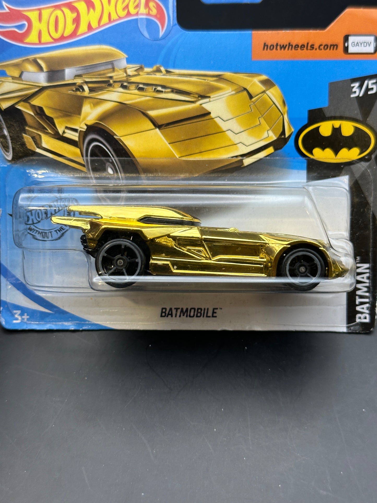 HOT WHEELS - BATMAN BATMOBILE (2020) - HW BATMAN 3/5