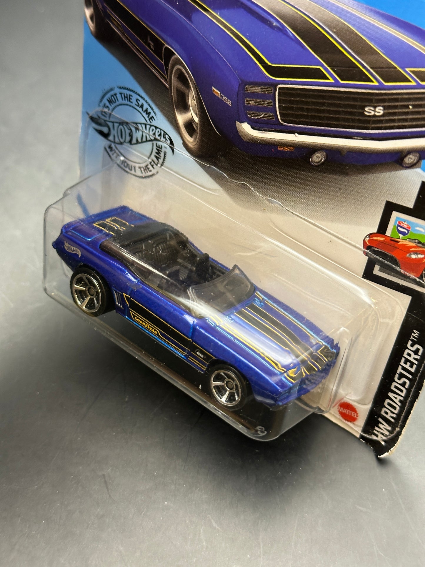 HOT WHEELS - 69 CAMARO CONVERTIBLE (2020) - HW ROADSTERS 3/5