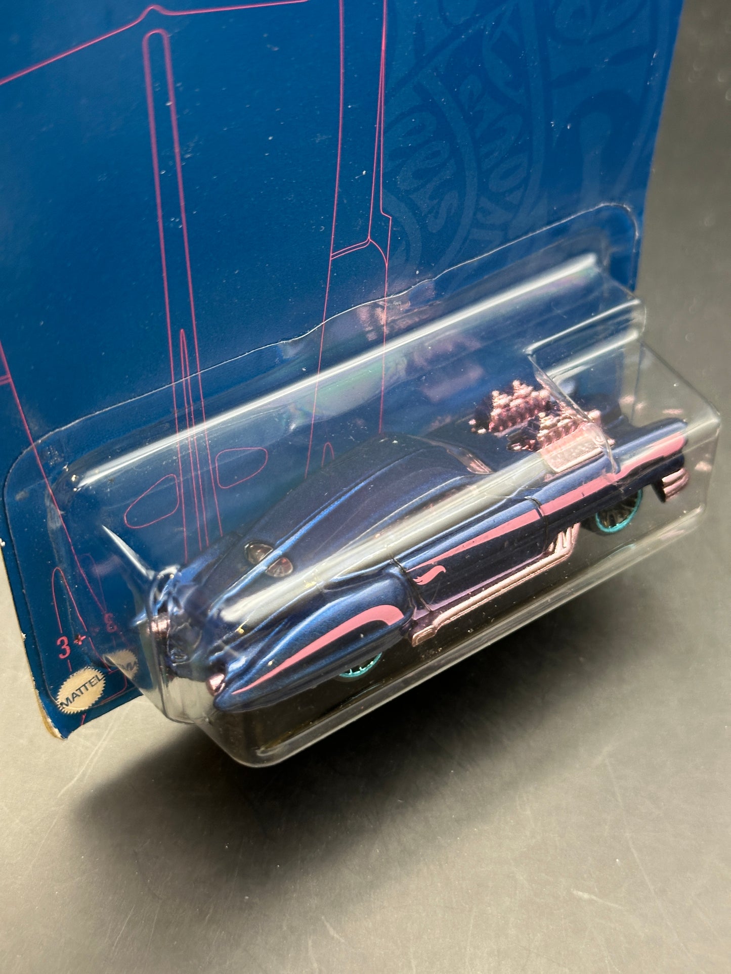 HOT WHEELS - EVIL TWIN (2022) - BLUE AND PINK SERIES 3/5