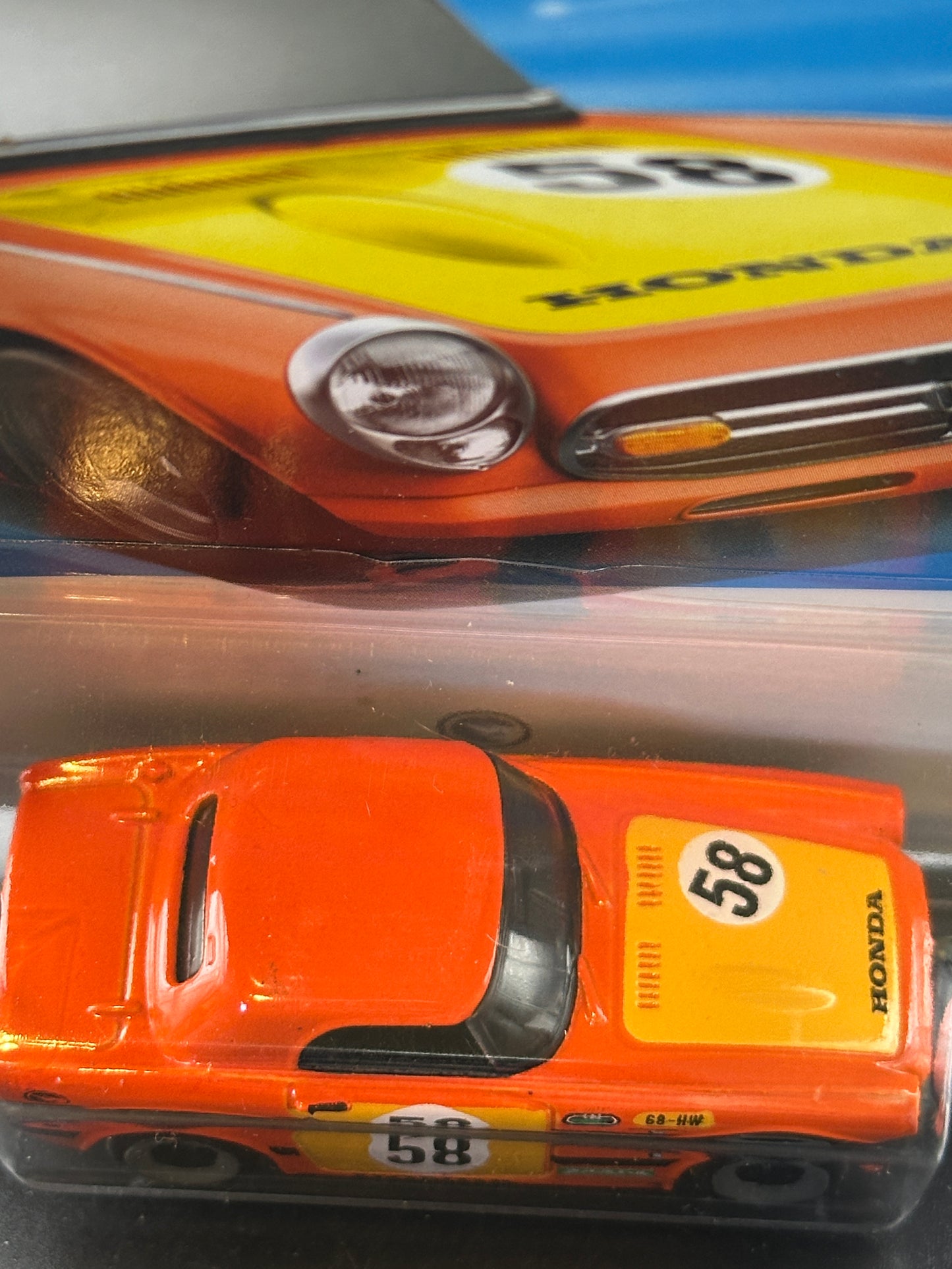 HOT WHEELS - HONDA S800 RACING (2025) - TREASURE HUNT - HW COMPACT KINGS 9/10