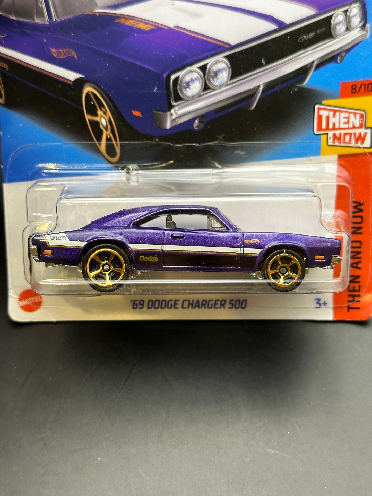 HOT WHEELS - 69 DODGE CHARGER 500 (2023) - HW THEN AND NOW 8/10
