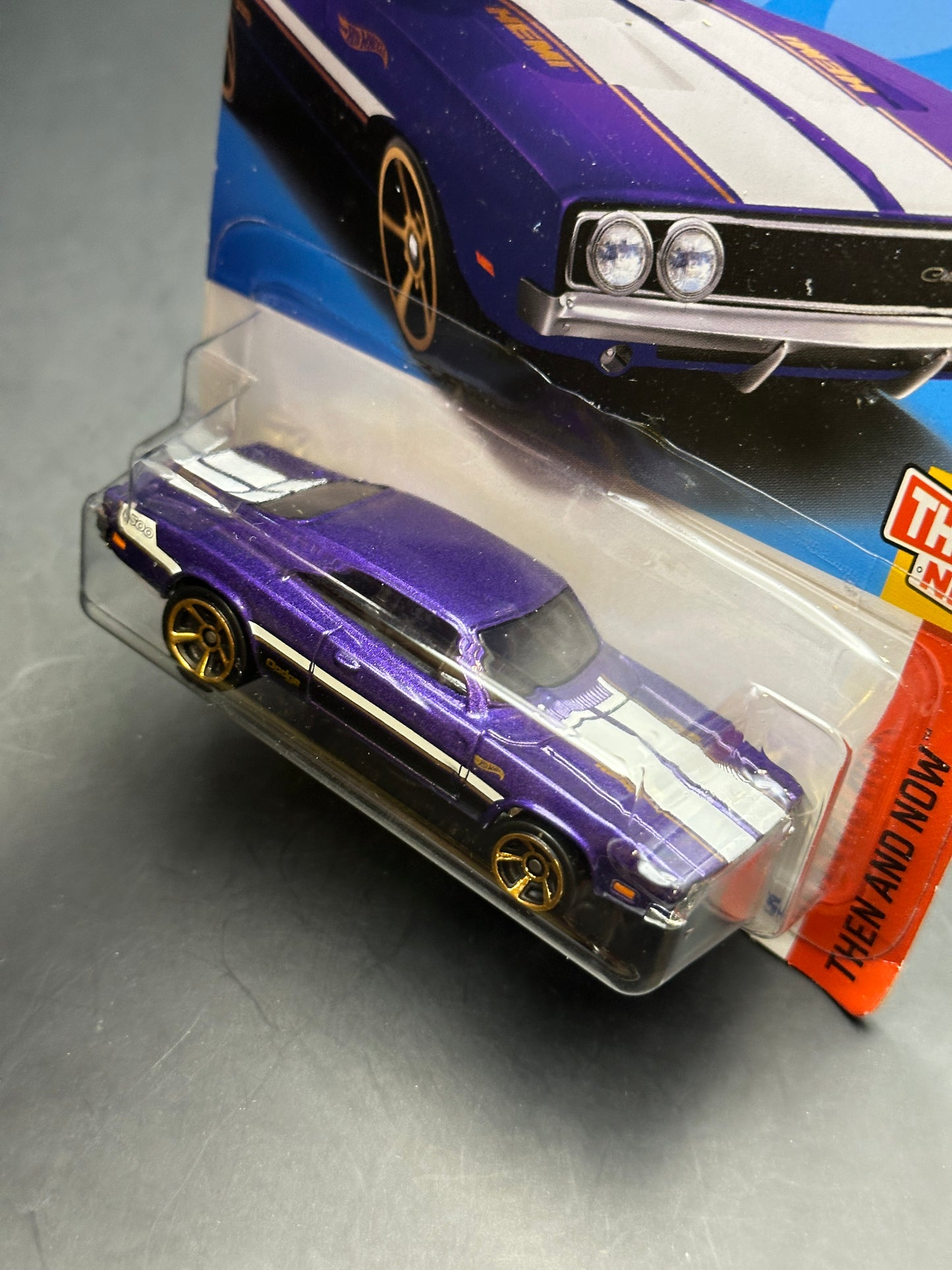 HOT WHEELS - 69 DODGE CHARGER 500 (2023) - HW THEN AND NOW 8/10