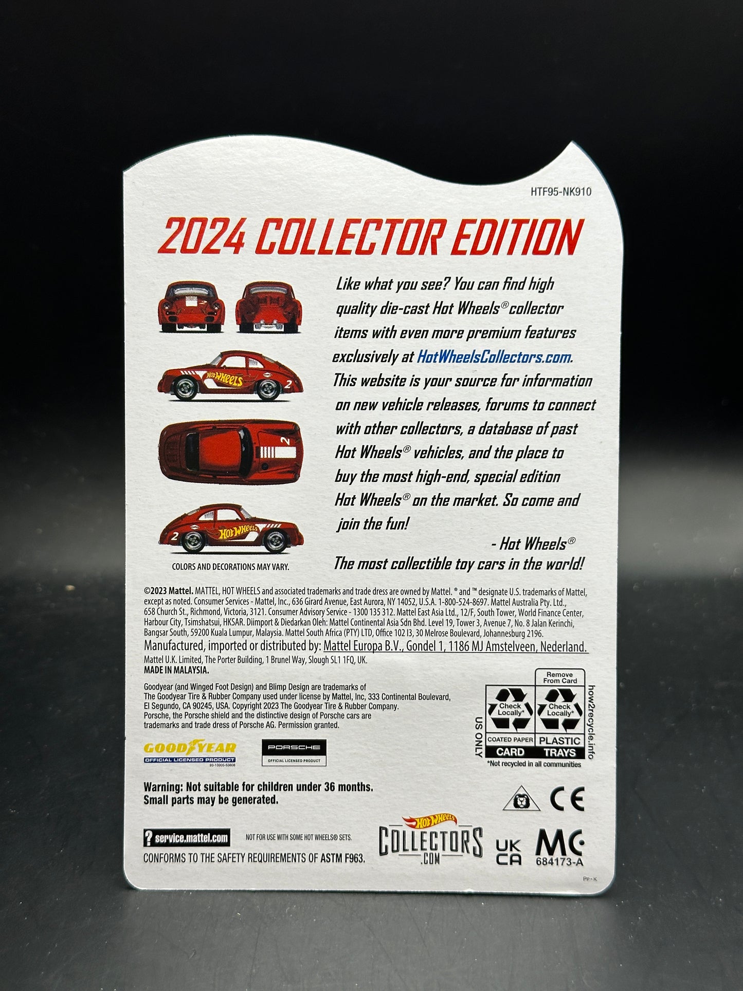HOT WHEELS - PORSCHE 356 OUTLAW (2024) - COLLECTOR EDITION