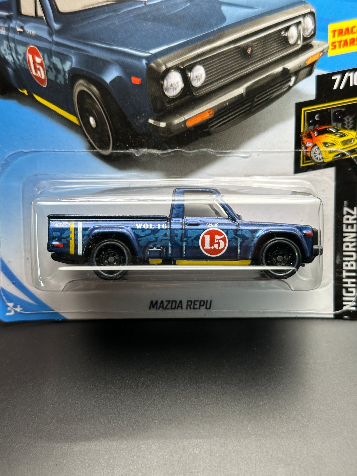 HOT WHEELS - MAZDA REPU (2019) - HW NIGHTBURNERZ 7/10