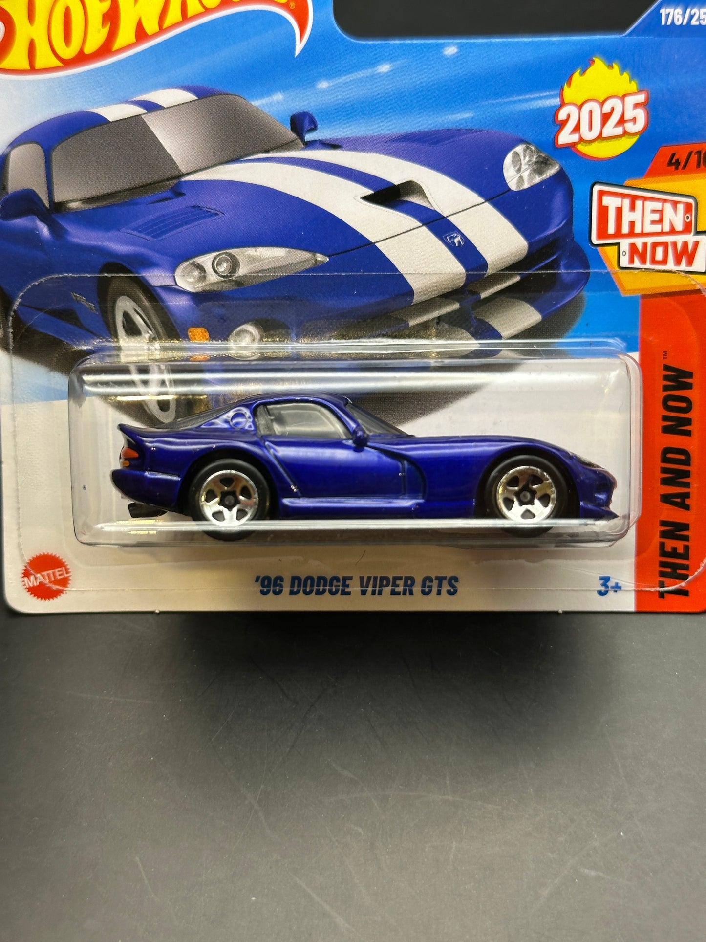 HOT WHEELS - 96 DODGE VIPER GTS (2025) - HW THEN AND NOW 4/10