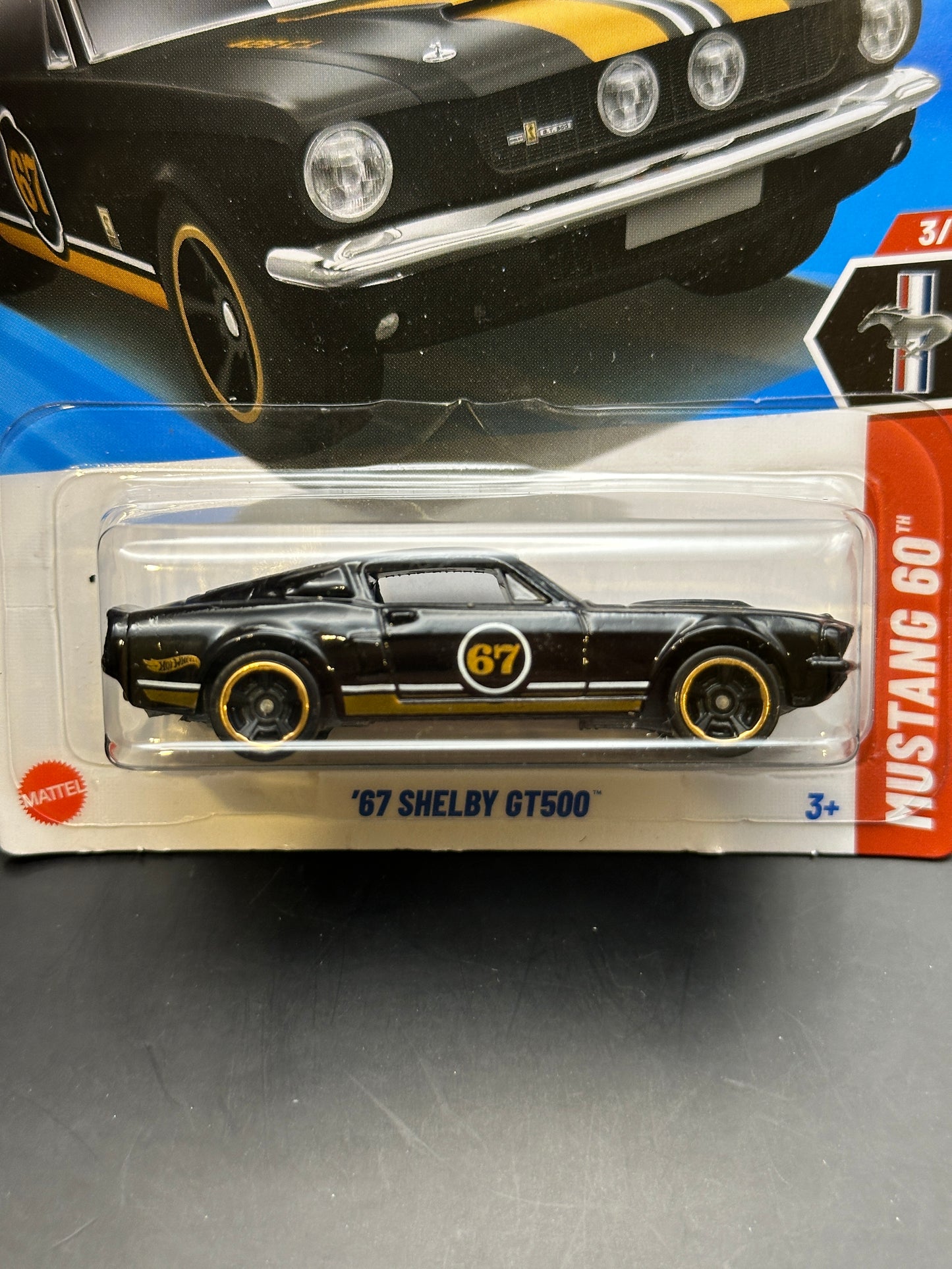 HOT WHEELS - 67 SHELBY GT500 (2025) - HW MUSTANG 60th 3/5