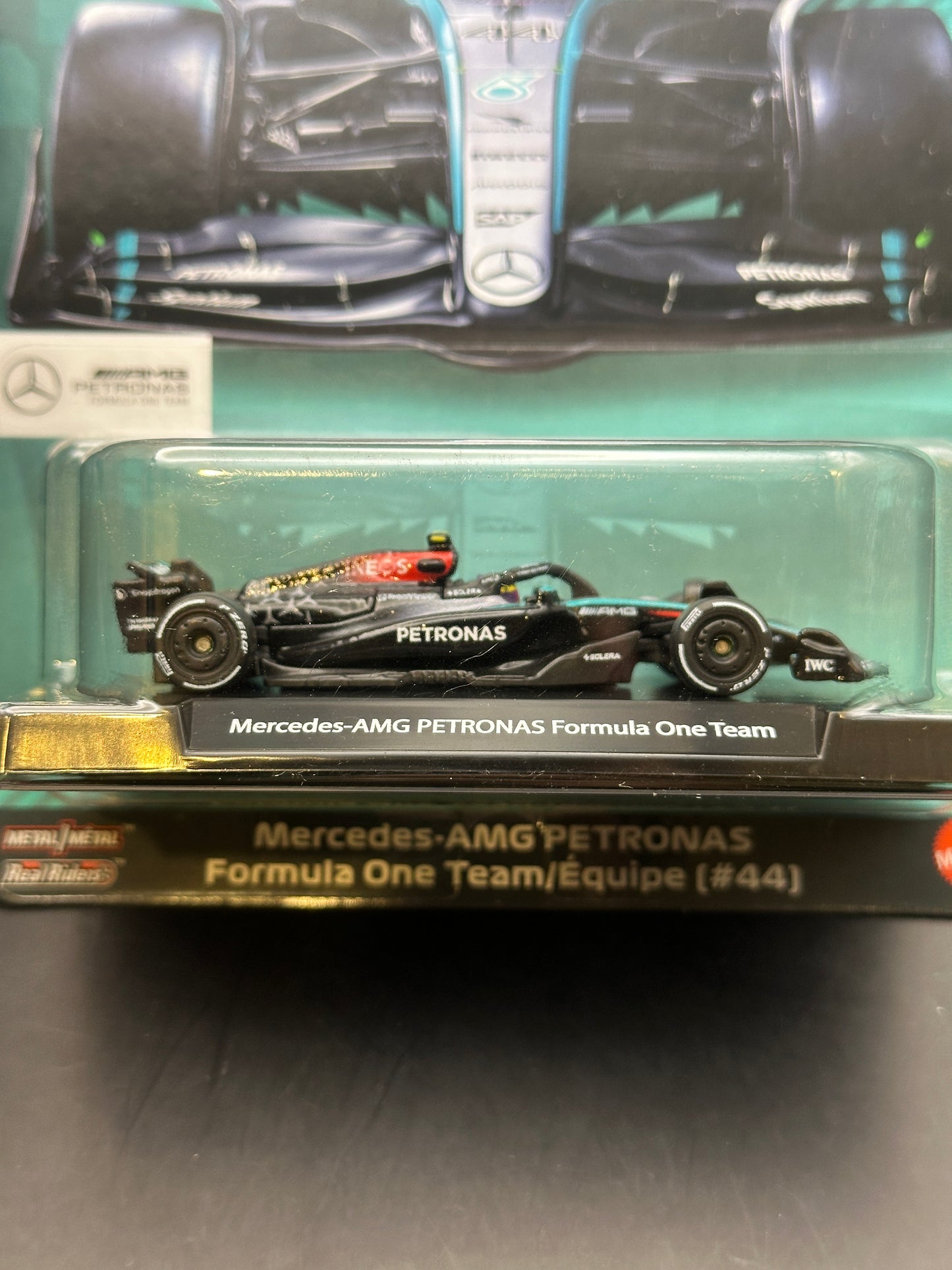 HOT WHEELS - LEWIS HAMILTON MERCEDES AMG PETRONAS FORMULA 1 TEAM #44 (2025) - FORMULA 1 SERIES