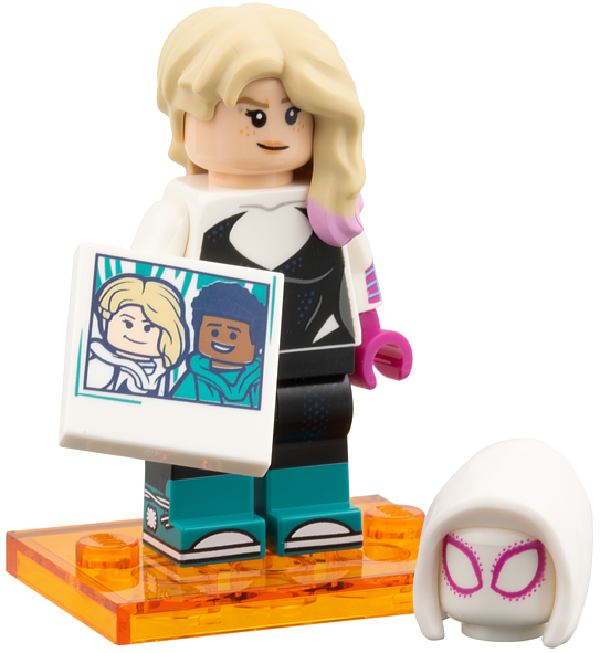 LEGO MINIFIGURES: GWEN STACY / SPIDER GWEN - SPIDERMAN - ACROSS THE SPIDER-VERSE -