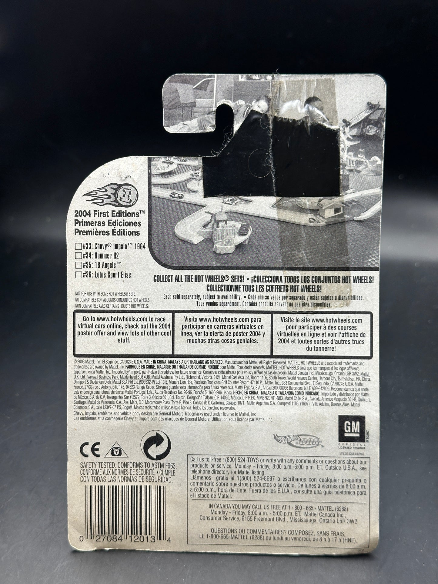 HOT WHEELS - 64 CHEVY IMPALA (2004) - HW 2004 FIRST EDITIONS 33/100