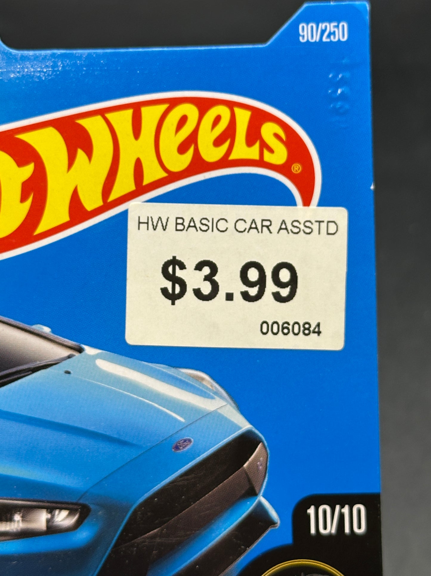 HOT WHEELS - 16 FORD FOCUS RS (2016) - HW NIGHTBURNERZ 10/10