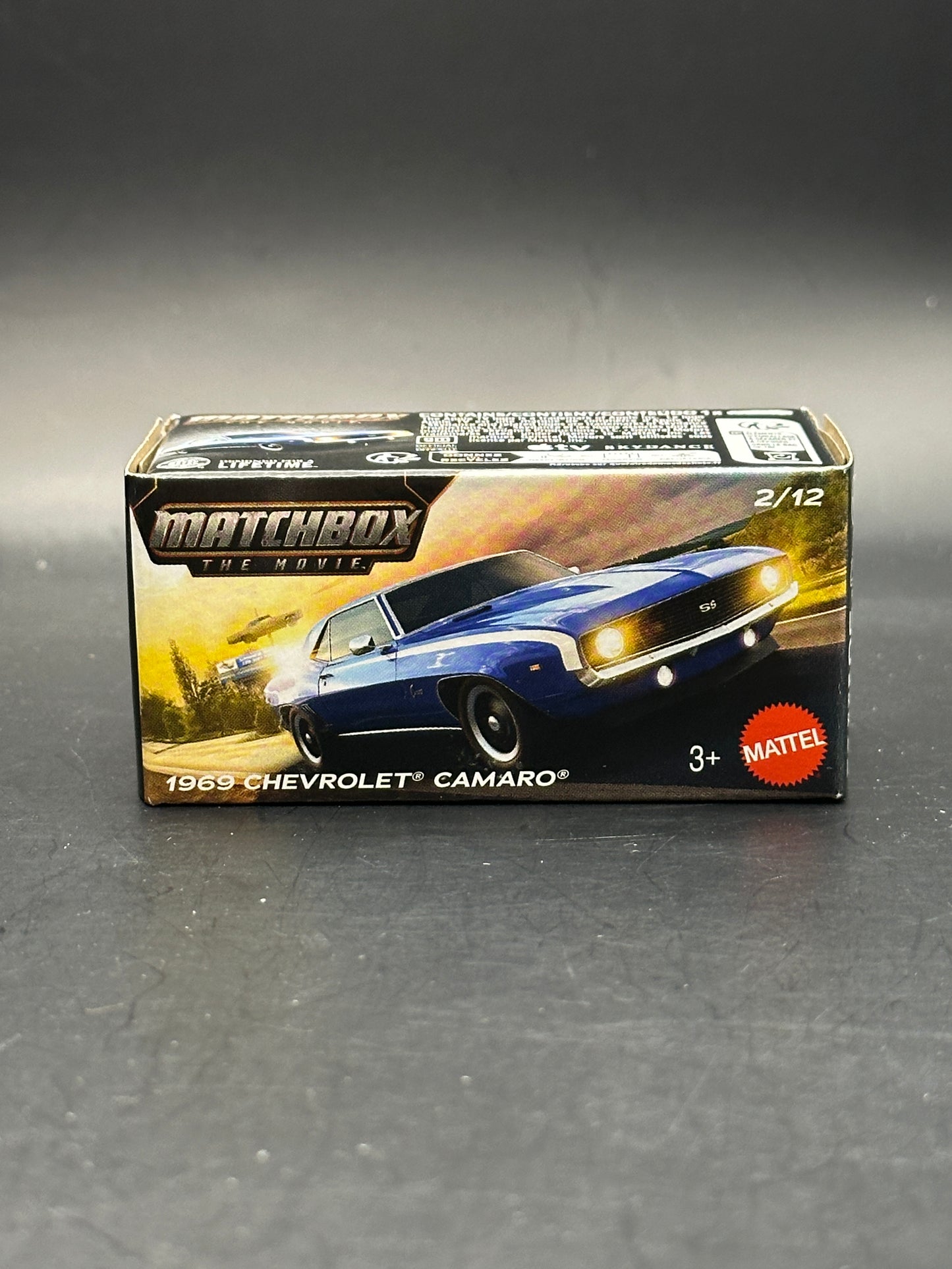 MATCHBOX THE MOVIE - 1969 CHEVROLET CAMARO - 2/12 - DIECAST