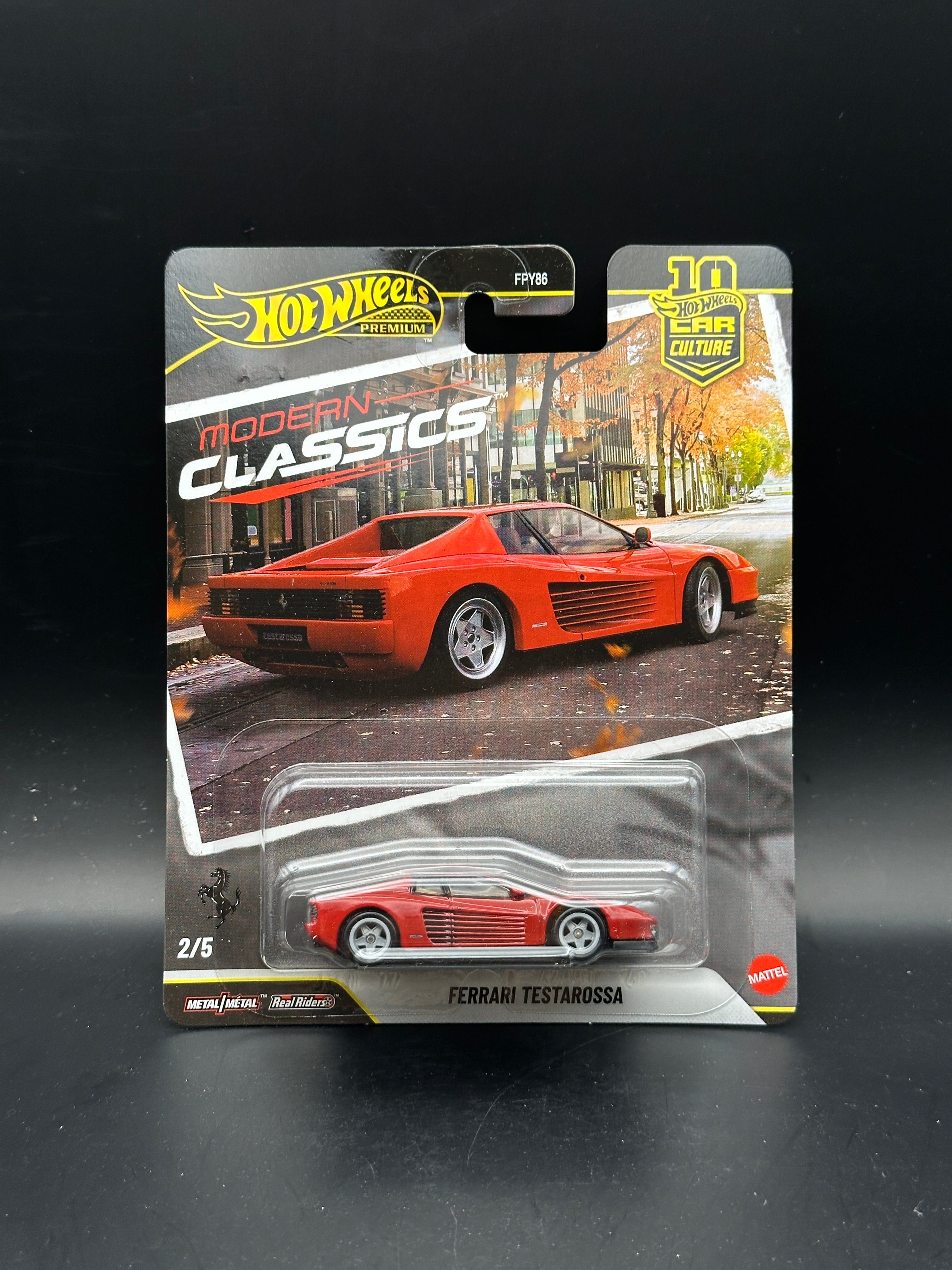 HOT WHEELS - FERRARI TESTAROSSA (2026) - HW CAR CULTURE MODERN CLASSIC
