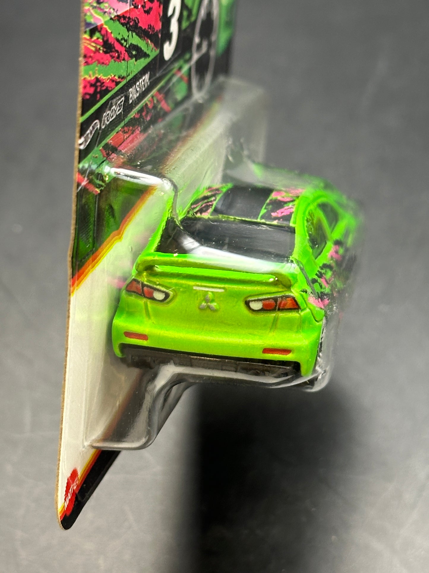 HOT WHEELS - 2008 LANCER EVOLUTION (2025) - NEON SPEEDERS SERIES 3/8