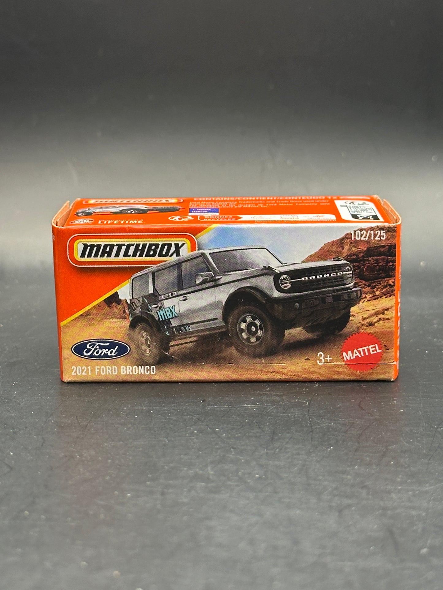 MATCHBOX - 2021 FORD BRONCO - 102/125 - DIECAST