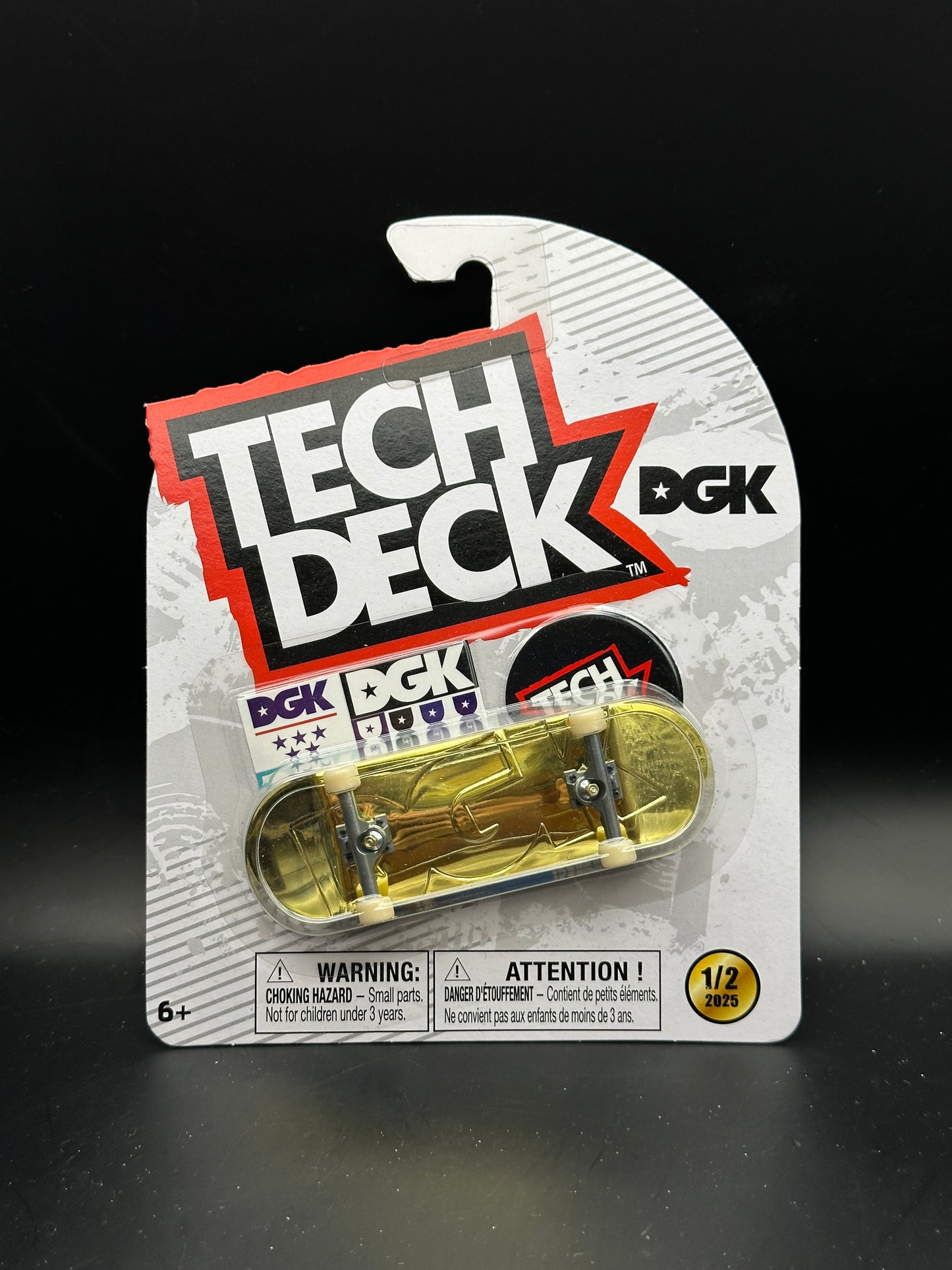 TECH DECK - DGK (2025) 1/2 SKATEBOARD FINGERBOARD