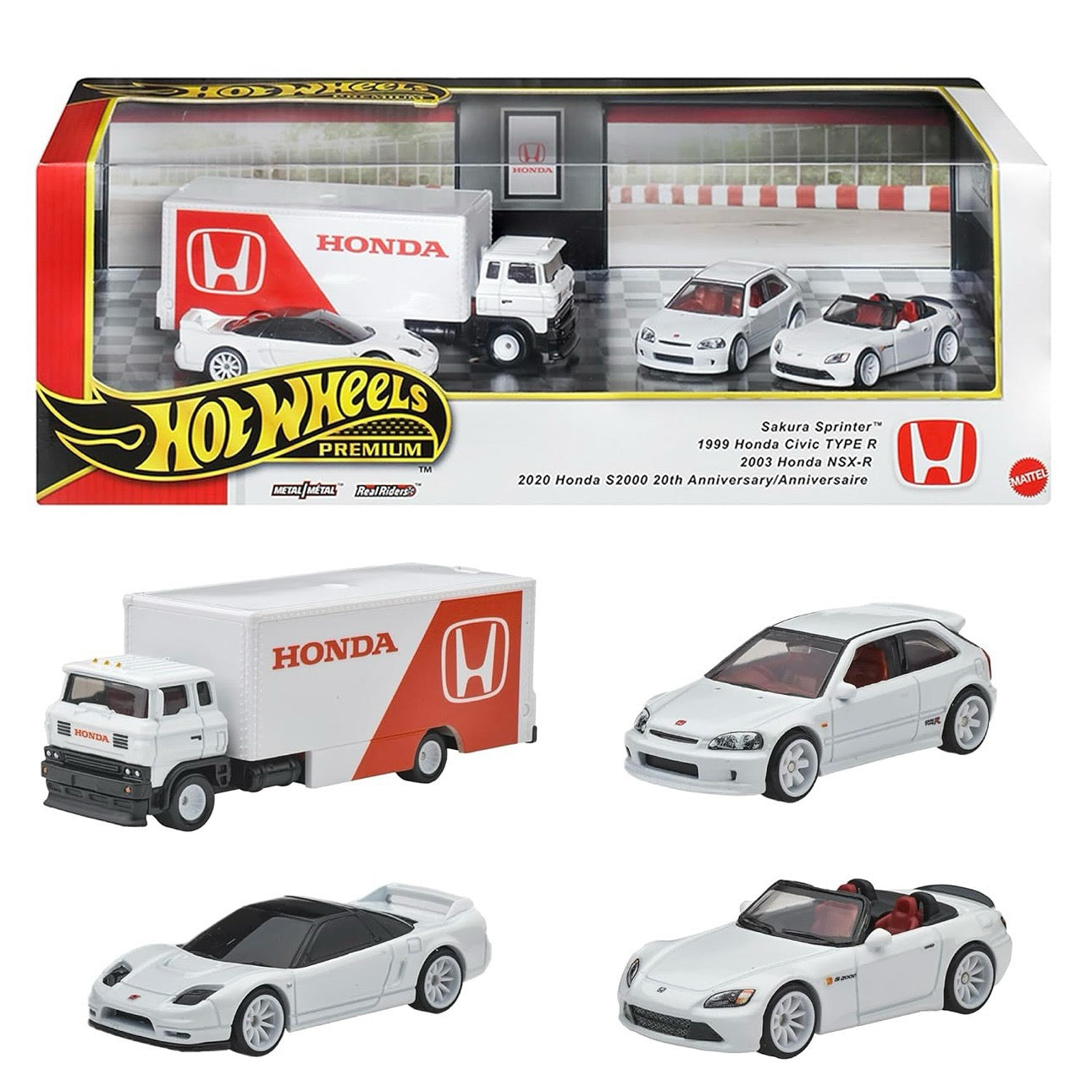 HOT WHEELS - HONDA DIORAMA DISPLAY SET (2025) - HW PREMIUM