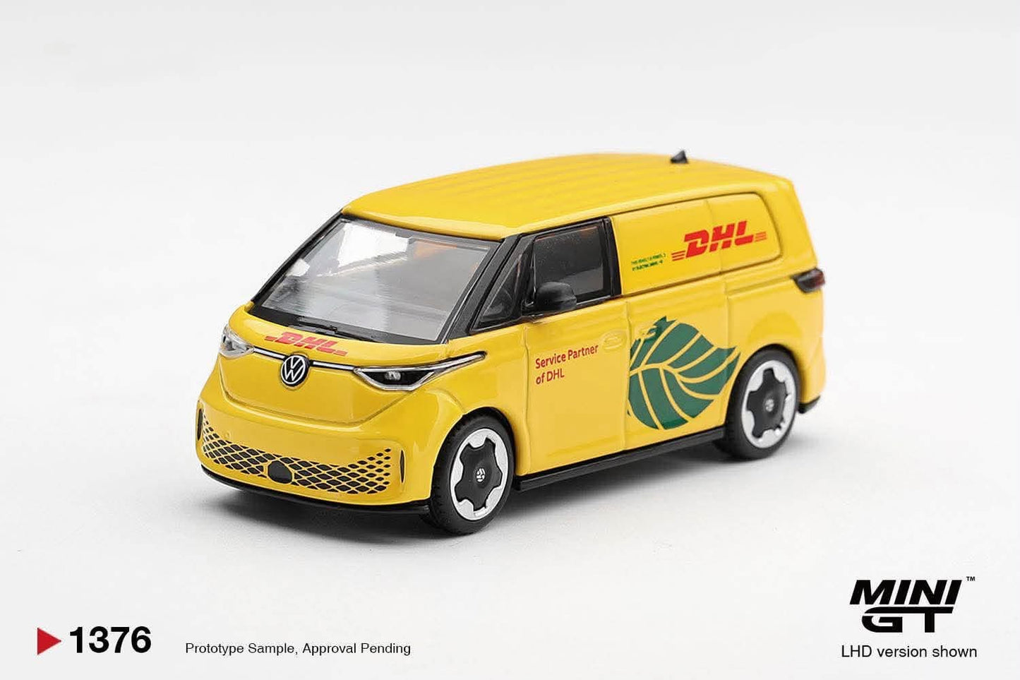 PRE-ORDER DEADLINE: SEPTEMBER 9 - MINI GT - VOLKSWAGEN ID BUZZ DHL ELECTRIC - FEBRUARY 2027 - STANDARD BOX
