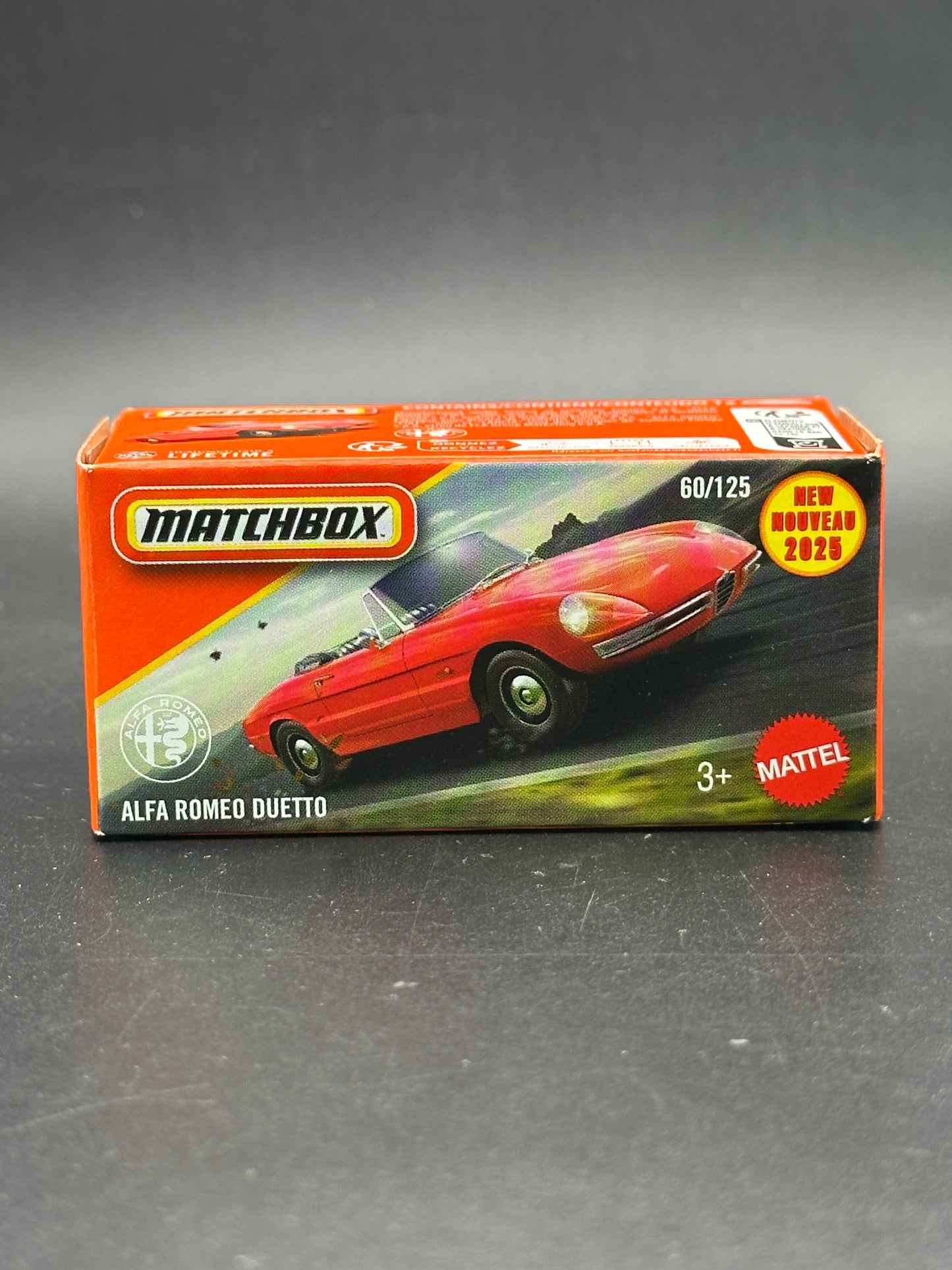 MATCHBOX - ALFA ROMEO DUETTO (2026) - 60/125 - DIECAST