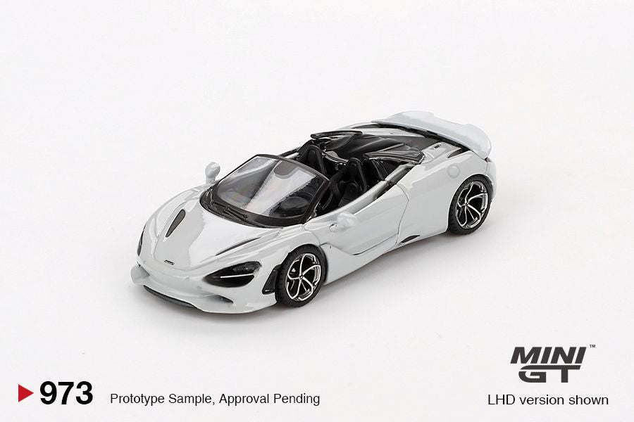 MINI GT - MCLAREN 750S SPIDER - CIRRUS GREY