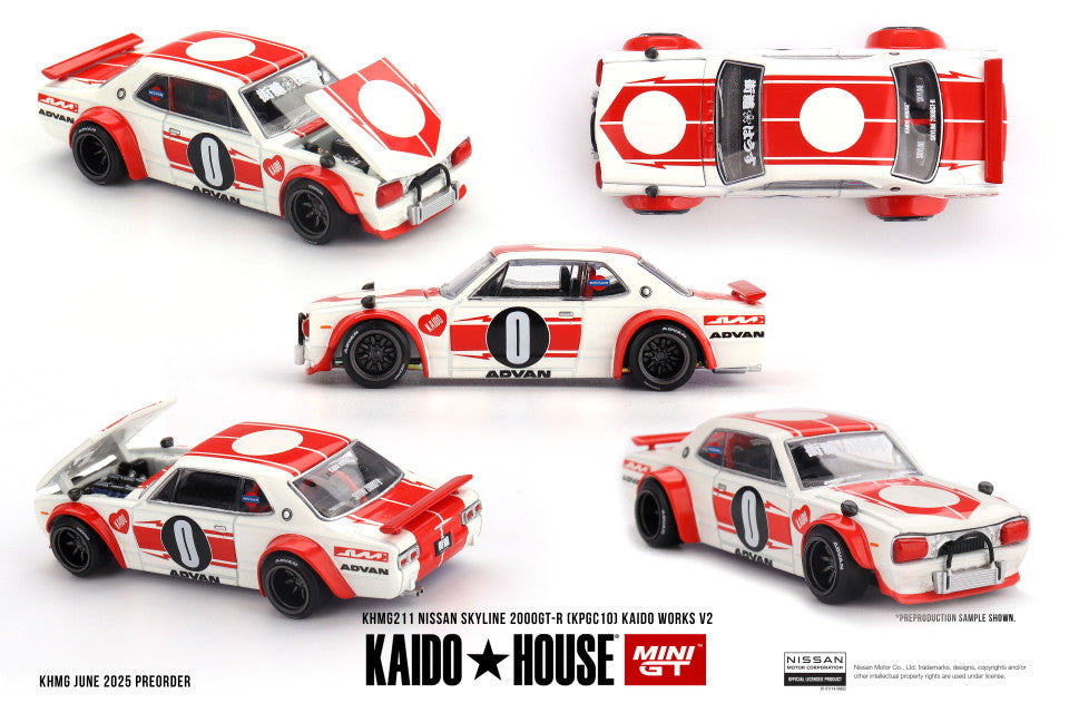KAIDO HOUSE - NISSAN SKYLINE 2000 GT-R (KPGC10) KAIDO STREET V2