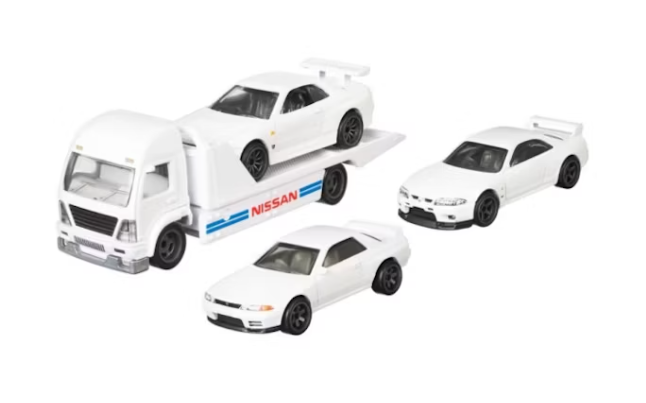 HOT WHEELS - NISSAN GTR - DIORAMA / GARAGE SET (2021) - PREMIUM