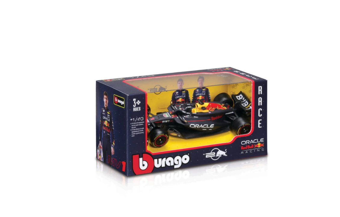 BBURAGO FORMULA 1 - ORACLE RED BULL RACING RB20 - #1 VERSTAPPEN 1:43 SCALE