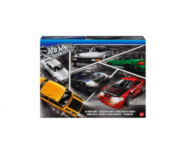 HOT WHEELS - STREETS OF JAPAN 6 PACK (2025) - HW SILVER SERIES