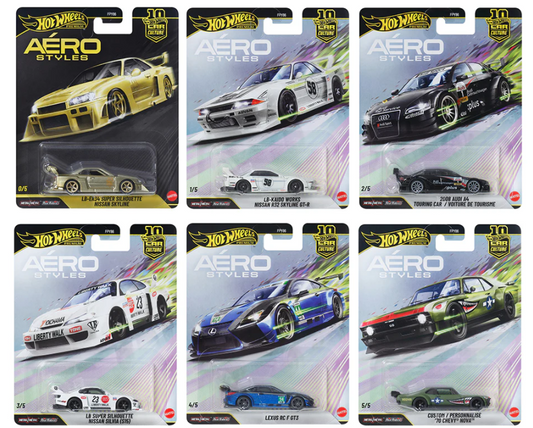 Hot Wheels Car Culture 2026 Aero Styles – Complete Set Guide & Vehicle List