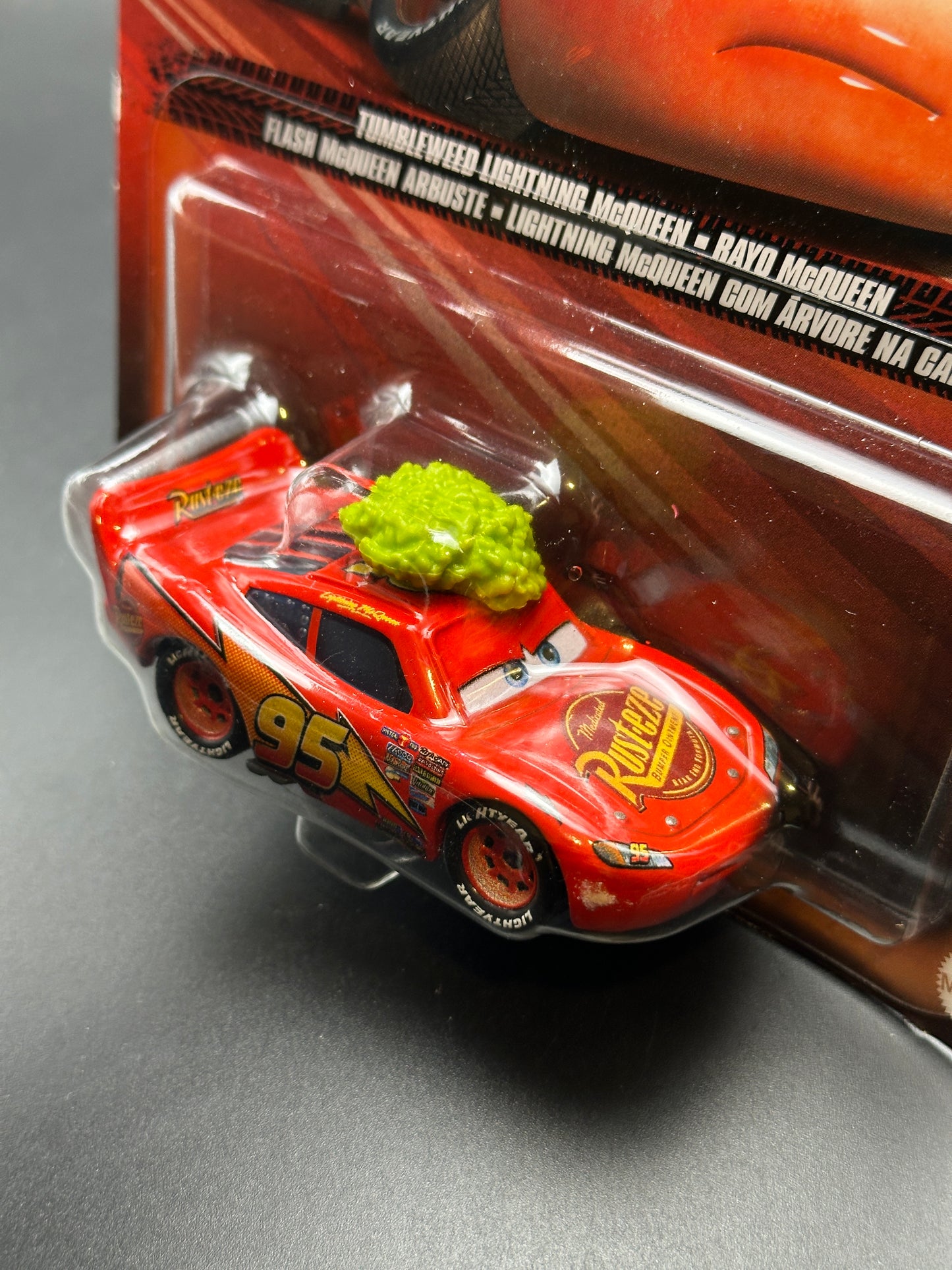 DISNEY PIXAR CARS - TUMBLEWEED LIGHTNING MCQUEEN - DIECAST