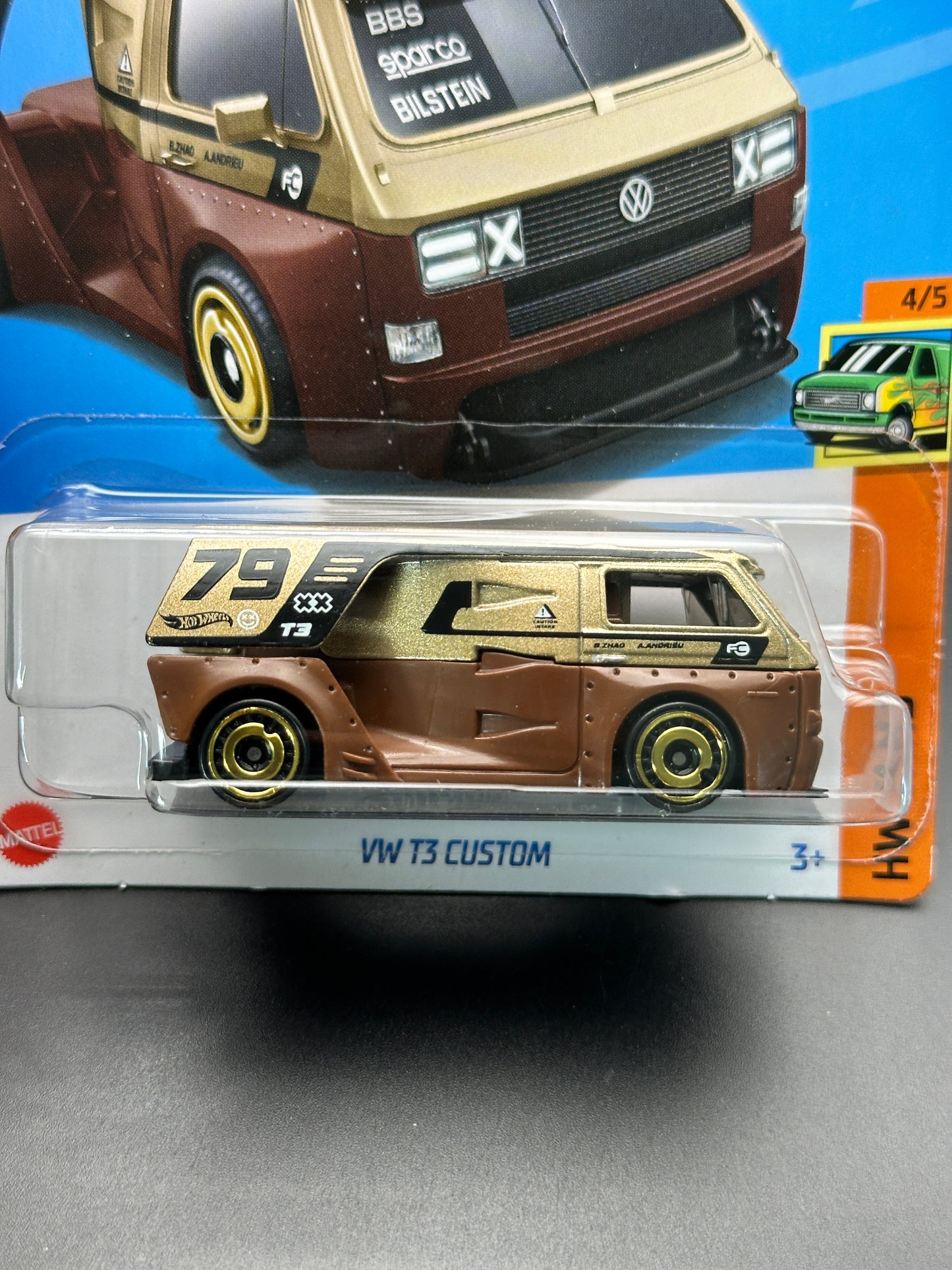 HOT WHEELS - VW T3 CUSTOM (2024) - HW VANS 4/5