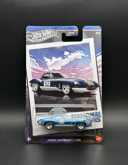 HOT WHEELS - JAGUAR LIGHTWEIGHT E-TYPE (2025) - NATIONAL ICONS SERIES 2/5