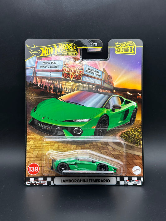 HOT WHEELS - LAMBORGHINI TEMERARIO (2025) - HW BOULEVARD #139