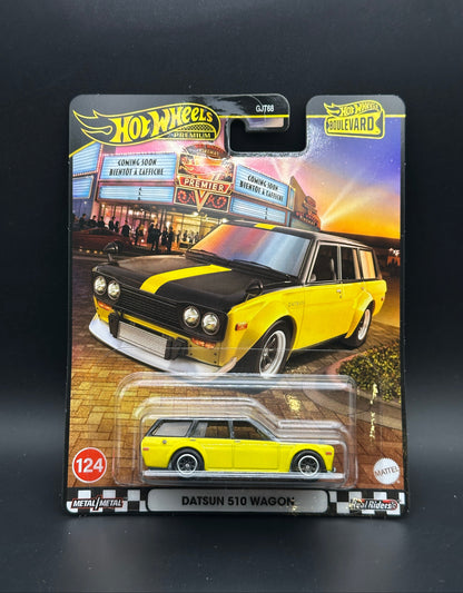 HOT WHEELS - 71 DATSUN 510 WAGON (2025) - HW BOULEVARD #124