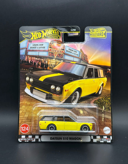 HOT WHEELS - 71 DATSUN 510 WAGON (2025) - HW BOULEVARD #124