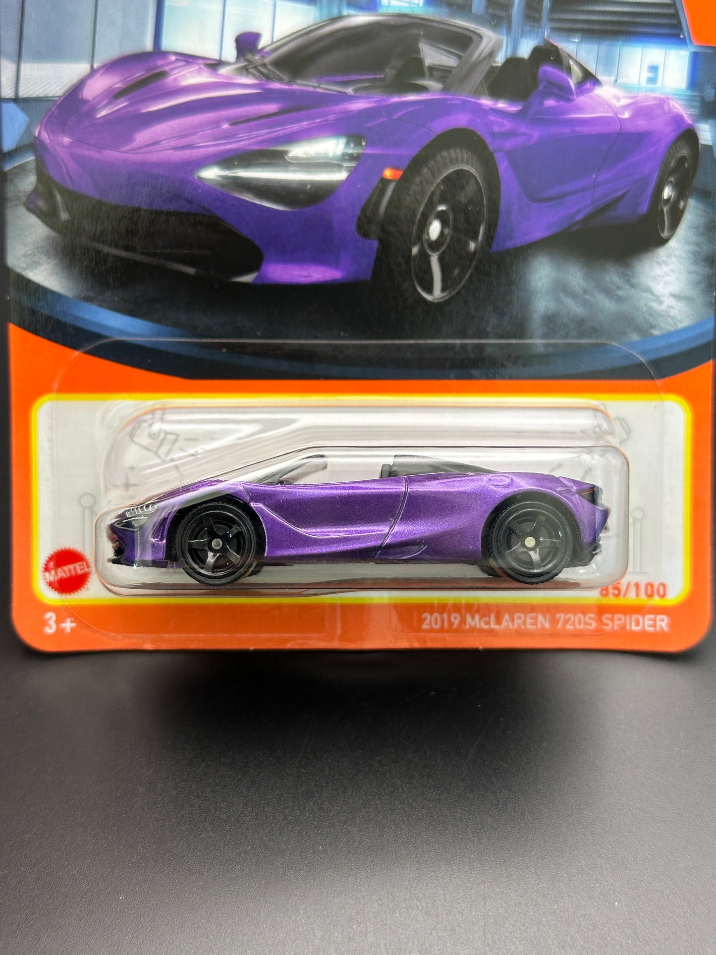 MATCHBOX - 2019 MCLAREN 720S SPIDER - 85/100 - DIECAST