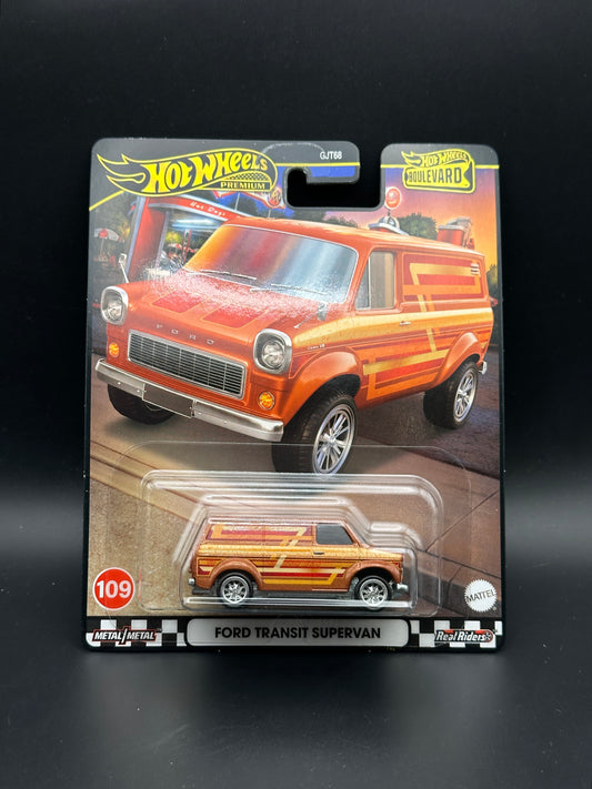 HOT WHEELS - FORD TRANSIT SUPERVAN (2024) - HW BOULEVARD #109