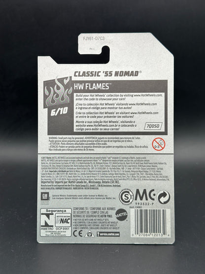 HOT WHEELS - CLASSIC 55 NOMAD (2018) - HW FLAMES 6/10