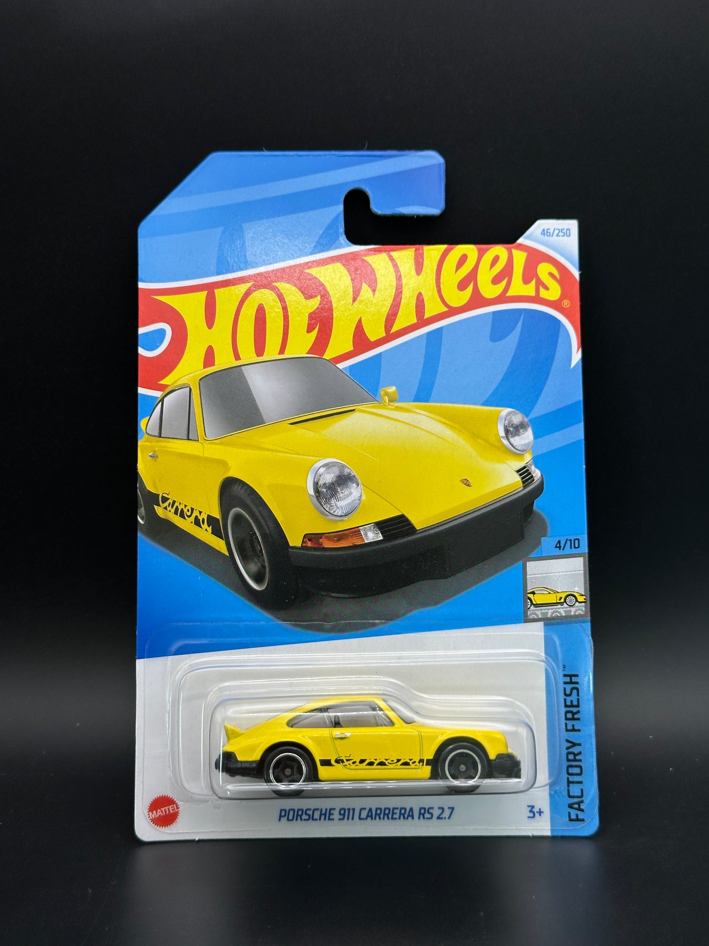 HOT WHEELS - PORSCHE 911 CARRERA RS 2.7 (2024) - FACTORY FRESH 4/10