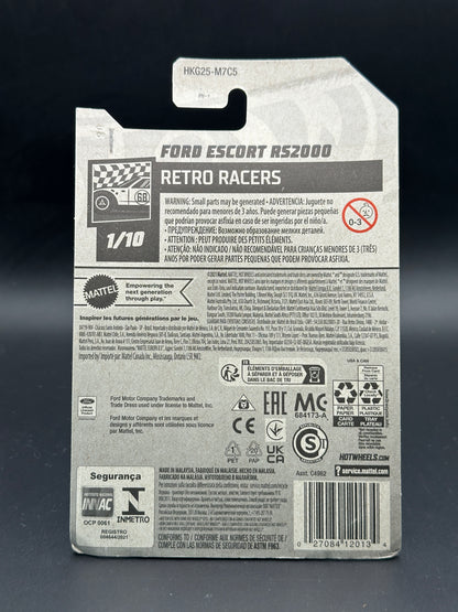 HOT WHEELS - FORD ESCORT RS2000 (2023) - HW RETRO RACERS 1/10