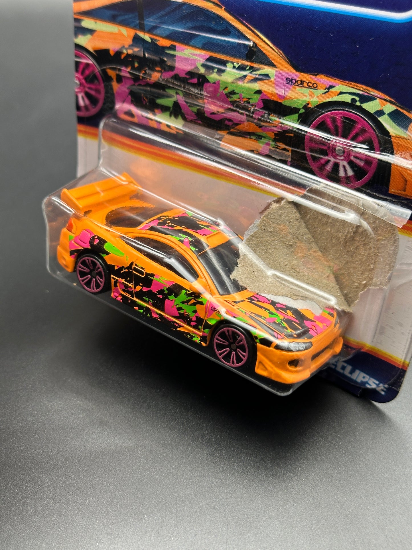 HOT WHEELS - 95 MITSUBISHI ECLIPSE (2024) - NEON SPEEDERS SERIES 5/8
