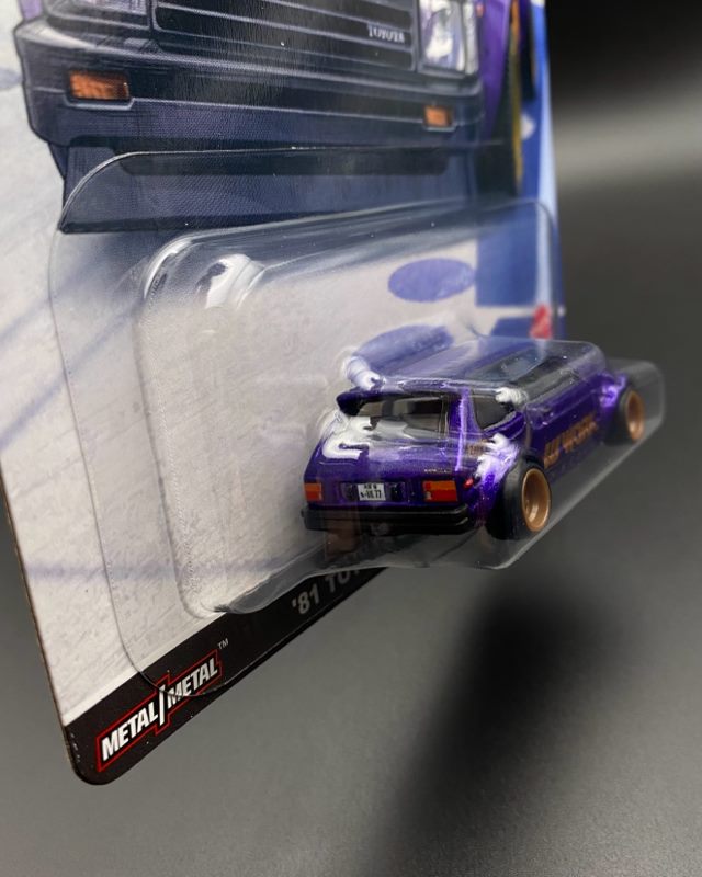 HOT WHEELS - 81 TOYOTA STARLET KP61 (2022) - CAR CULTURE: RONIN RUN 3/5