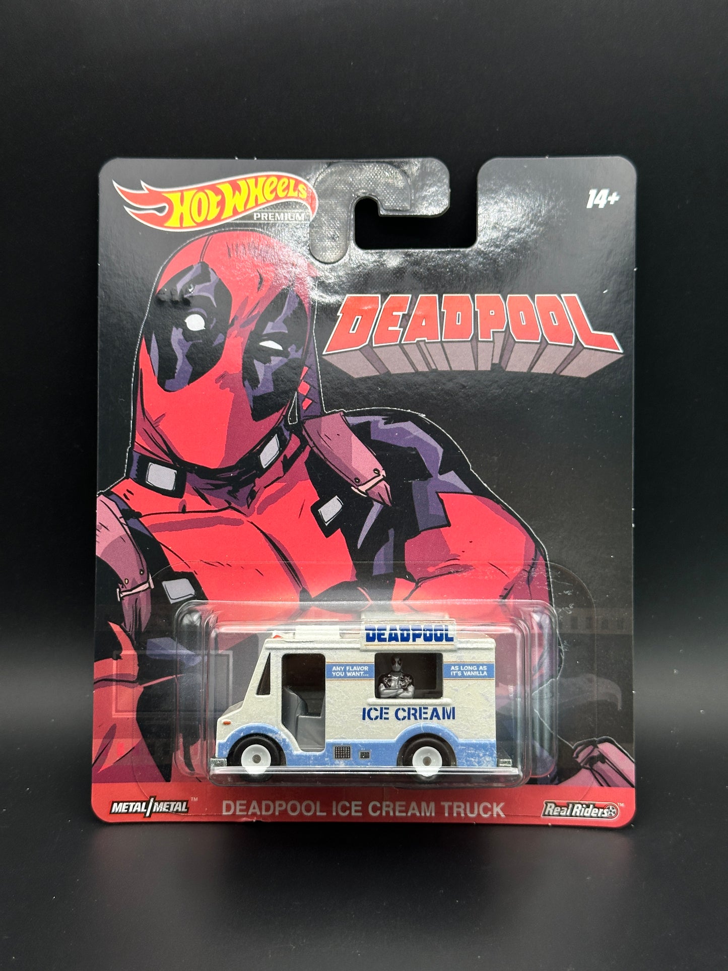 HOT WHEELS - DEADPOOL ICE CREAM TRUCK (2019) - REPLICA ENTERTAINMENT DEADPOOL