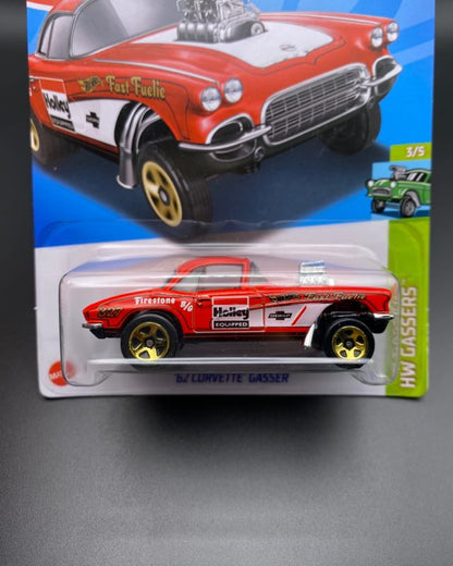 HOT WHEELS - 62 CORVETTE GASSER (2023) - HW GASSERS 3/5