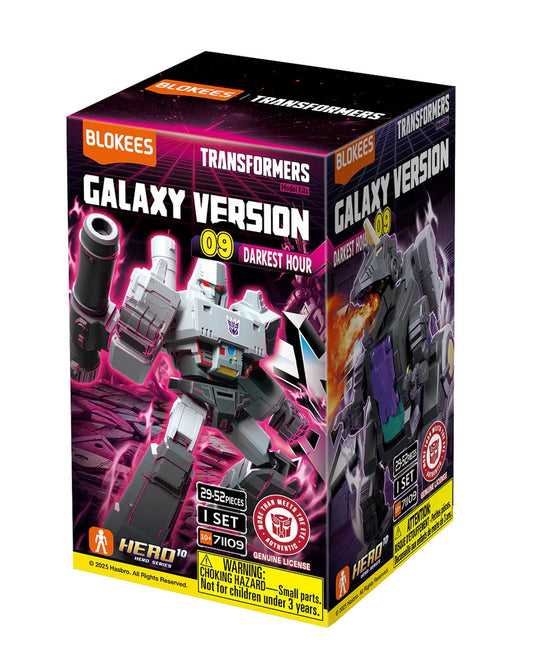 BLOKEES - TRANSFORMERS GALAXY VERSION 09 DARKEST HOUR BLIND BOX - SINGLE BOX