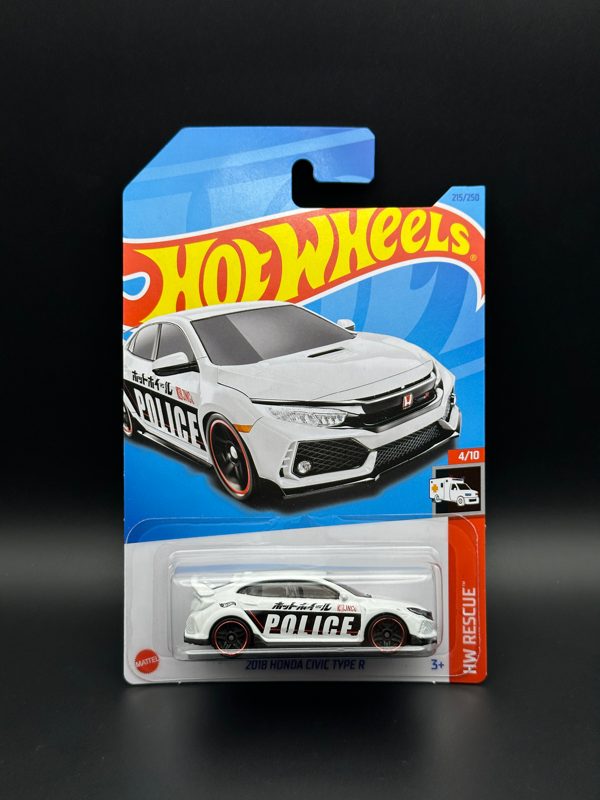 HOT WHEELS - 2018 HONDA CIVIC TYPE R (2023) - HW RESCUE 4/10