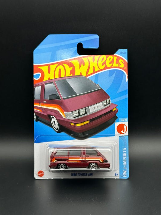 HOT WHEELS - 1986 TOYOTA VAN (2023) - HW J-IMPORTS 6/10