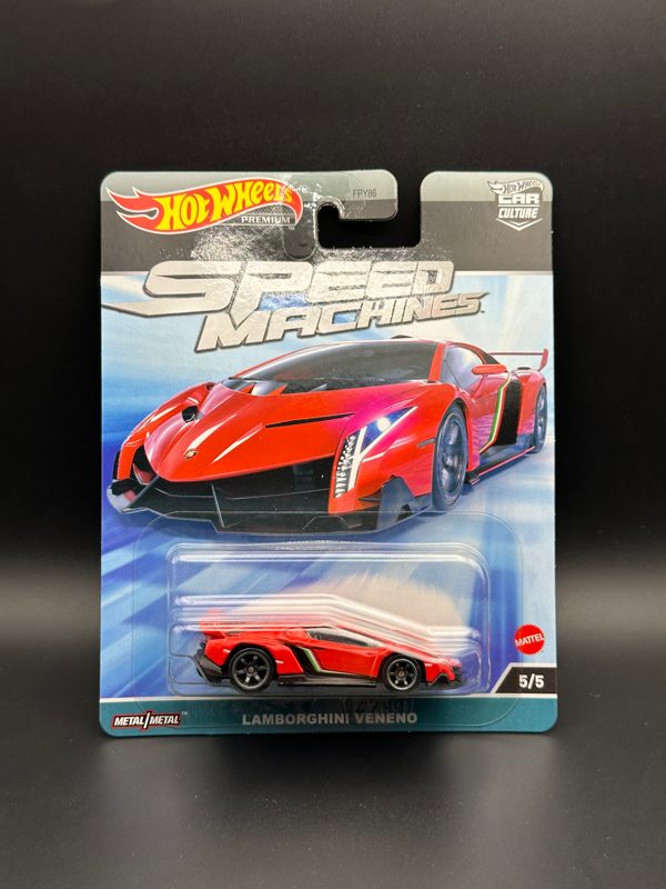 HOT WHEELS - LAMBORGHINI VENENO (2023) - SPEED MACHINES 5/5